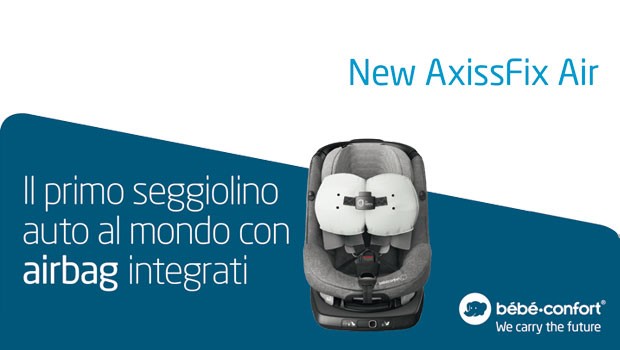 Bébé Confort AxissFix Air: la rivoluzione degli airbag