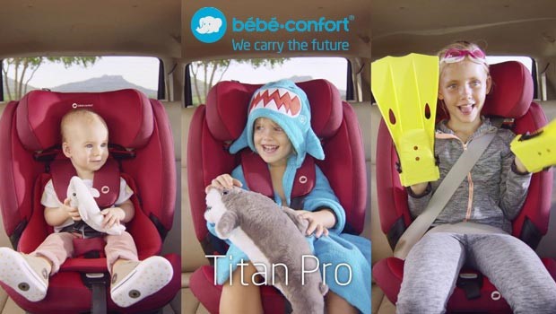 Bebe Confort Titan Pro: un abbraccio sicuro ad ogni età