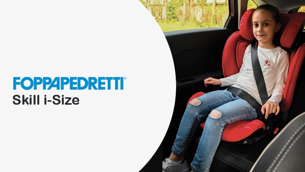 Foppapedretti presenta Skill i-Size: cresce con tuo figlio