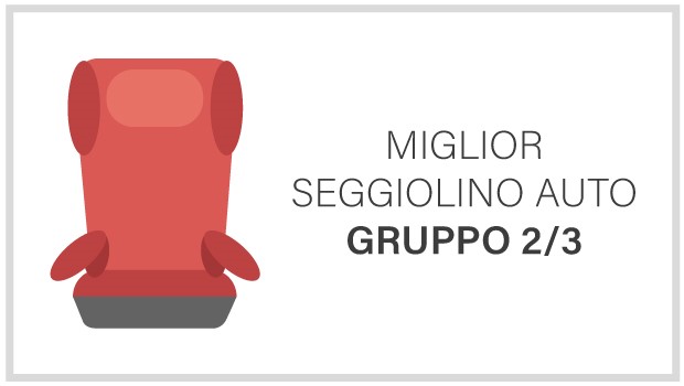 I migliori seggiolini auto del Gruppo 2-3