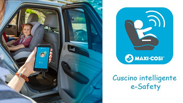 Maxi-Cosi e-Safety: il cuscino anti-abbandono  smart