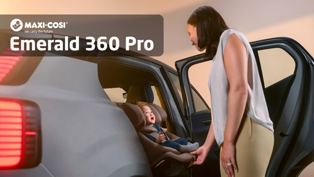 Maxi-Cosi Emerald 360 Pro: 12 anni di sicurezza e comfort 