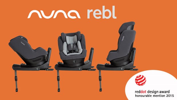 Arriva Nuna Rebl 2016, il seggiolino i-Size ruotabile