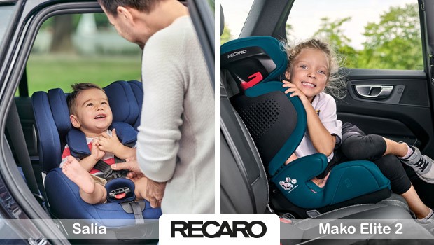 RECARO Salia e RECARO Mako Elite 2, campioni di sicurezza