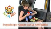 Belt Up Baby: il seggiolino per viaggiare sui mezzi pubblici