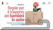 Bimbi in auto: vision zero, la nuova campagna del Governo 