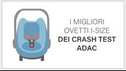 I migliori ovetti i-Size dei crash test ADAC
