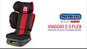 Viaggio 2-3 Flex di Peg Perego: il bello dei viaggi in auto