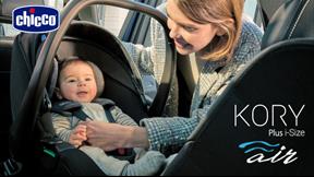 Kory Plus i-Size, l'ovetto Chicco sicuro e confortevole
