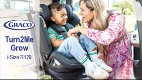 Graco Turn2Me Grow: il seggiolino che cresce con il bambino