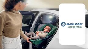 Maxi-Cosi 360 Pro Family: i seggiolini con base scorrevole