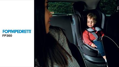 Foppapedretti FP360: il seggiolino girevole, fino ai 12 anni