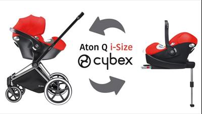Ecco l'Aton Q, l'ovetto i-Size di Cybex