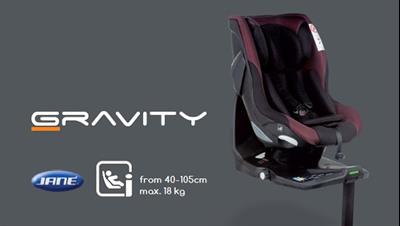 Gravity: il nuovo seggiolino auto i-Size di Jan