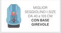 I migliori seggiolini i-Size 40-105 cm con base girevole 