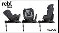 Nuna presenta Rebl Plus, il seggiolino auto i-Size a 360