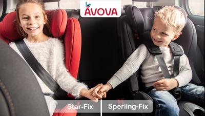 Avova Star-Fix e Sperling-Fix: i seggiolini made in Germany