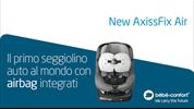 Bébé Confort AxissFix Air: la rivoluzione degli airbag