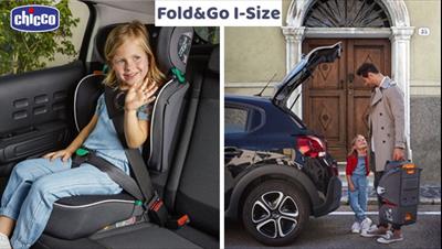 Chicco Fold&Go, il seggiolino auto i-Size richiudibile
