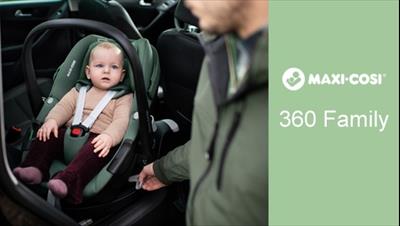 Maxi-Cosi 360 Family: i seggiolini auto con base girevole