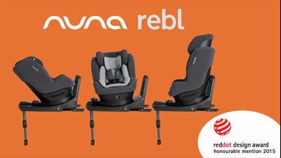 Arriva Nuna Rebl 2016, il seggiolino i-Size ruotabile