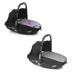 Seggiolino auto Gruppo 0+ Be Cool Twice collezione 2017 Butterfly - Butterfly vs Grey