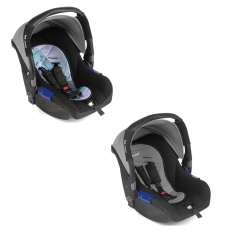 Seggiolino auto Gruppo 0+ Be Cool Zero collezione 2017 Butterfly - Butterfly vs Grey