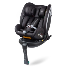 Seggiolino auto Da 0 a 6-12 anni Babyauto Muugi collezione 2024 Black Line