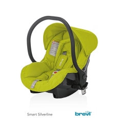 Seggiolino auto Gruppo 0+ Brevi Smart Silverline collezione 2016 Verde