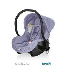 Seggiolino auto Gruppo 0+ Brevi Smart Silverline collezione 2016 Viola
