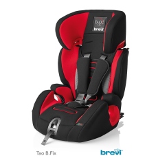 Seggiolino auto Gruppo 1/2/3 Brevi Tao B.Fix collezione 2016 Rosso