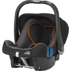 Seggiolino auto Gruppo 0+ Britax Rmer Baby-Safe Plus Shr II collezione 2016 Black Marble