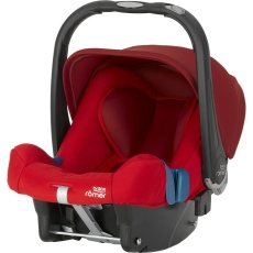 Seggiolino auto Gruppo 0+ Britax Rmer Baby-Safe Plus Shr II collezione 2016 Flame Red