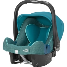 Seggiolino auto Gruppo 0+ Britax Rmer Baby-Safe Plus Shr II collezione 2016 Green Marble