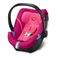 Seggiolino auto Gruppo 0+ Cybex Aton 5 collezione 2018 Passion Pink