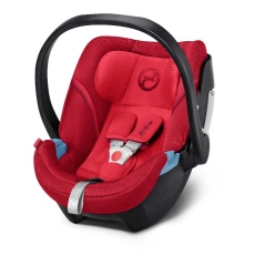 Seggiolino auto Gruppo 0+ Cybex Aton 5 collezione 2018 Rebel Red