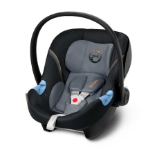 Seggiolino auto Gruppo 0+ Cybex Aton M collezione 2018 Pepper Black