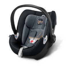 Seggiolino auto Gruppo 0+ Cybex Aton Q collezione 2018 Graphite Black