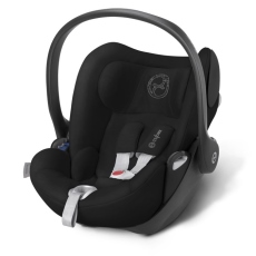Seggiolino auto Gruppo 0+ Cybex Cloud Q collezione 2016 Happy Black