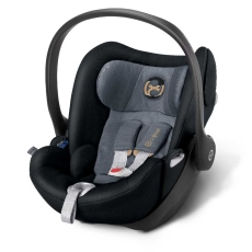 Seggiolino auto Gruppo 0+ Cybex Cloud Q collezione 2018 Graphite Black