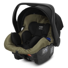 Seggiolino auto i-Size 40-105 cm Axkid Modukid Infant collezione 2023 Moss