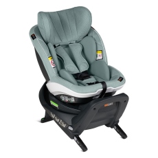 Seggiolino auto i-Size 40-105 cm BeSafe iZi Turn i-Size collezione 2020 Sea Green Melange