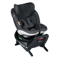 Seggiolino auto i-Size 40-105 cm BeSafe iZi Twist M i-Size collezione 2023 Antracite Mesh