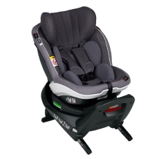 Seggiolino auto i-Size 40-105 cm BeSafe iZi Twist M i-Size collezione 2023 Metallic Melange