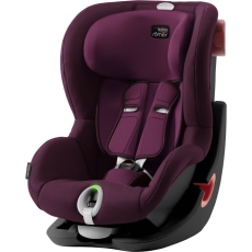 Seggiolino auto Gruppo 1 Britax Rmer KING II LS Black Series collezione 2021 Burgundy Red