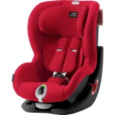 Seggiolino auto Gruppo 1 Britax Rmer KING II LS Black Series collezione 2021 Fire Red