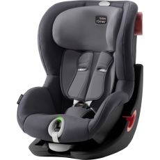 Seggiolino auto Gruppo 1 Britax Rmer KING II LS Black Series collezione 2021 Storm Grey