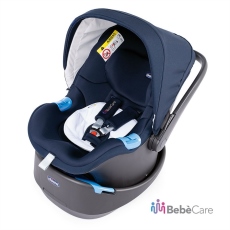 Seggiolino auto Gruppo 0+ Chicco Oasys 0+ Up BebCare collezione 2019 Iconic Blue