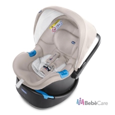 Seggiolino auto Gruppo 0+ Chicco Oasys 0+ Up BebCare collezione 2020 Beige