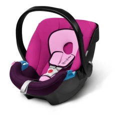 Seggiolino auto Gruppo 0+ Cybex Aton collezione 2018 Purple Red